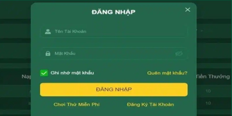 Thao tác thực hiện truy cập vào nhà cái chi tiết